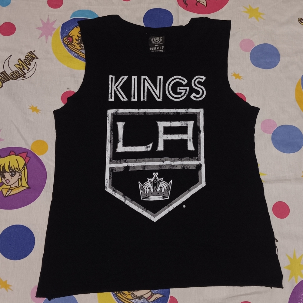 Los Angeles La Kings Sleeveless Shirt NHL Hockey Forever 21